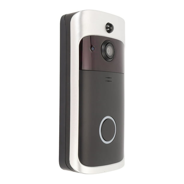 Timbre Con Vídeo, Cámara Inalámbrica Con Timbre Con Vídeo 720P, Lente Gran Angular De 140, Múltiples Métodos De Activación, Detección De Movimiento Para El Hogar