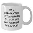 thumbnail image 2 of Chiropractor Gifts for Him, Funny Quote White Coffee Mug, 11oz or 15oz Capacity, Ceramic Material, Microwave and Dishwasher Safe, Gifts from Family for Father's Day, 2 of 4