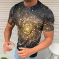 thumbnail image 4 of Penkiiy Galaxy Printed Shirt,Mens 3D Top Blouse Novelty Graphic Breathable Quick Dry Sleeveless Beach T-Shirt XL Multicolor, 4 of 6