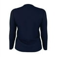 thumbnail image 3 of Alleson Athletic B45585655 Womens Dig Long Sleeve Volleyball Jersey, Navy - Large, 3 of 8