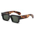 thumbnail image 6 of Thick Frame PC Sunglasses for Women Men, Versatile Square Fashion Sunglasses for Travel, Driving, Party, Outdoor Activities, 6 of 7