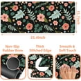 thumbnail image 3 of Flowers and Leaves Gaming Mouse Pad,Large Non-Slip Thick Stitched Edge Mouse Mat for Home Office Gaming Keyboard Desk Pad (35.4 x 15.7 Inches), 3 of 6