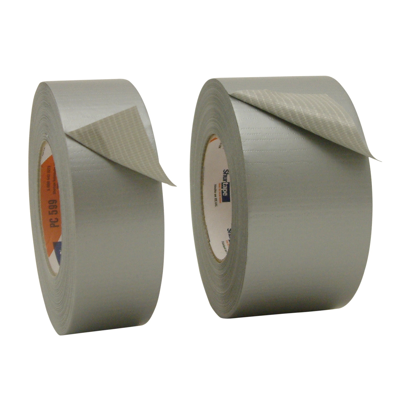 Shurtape Duct Tape, Black, 60-1/8 yd L, 2-7/8 in W 105463
