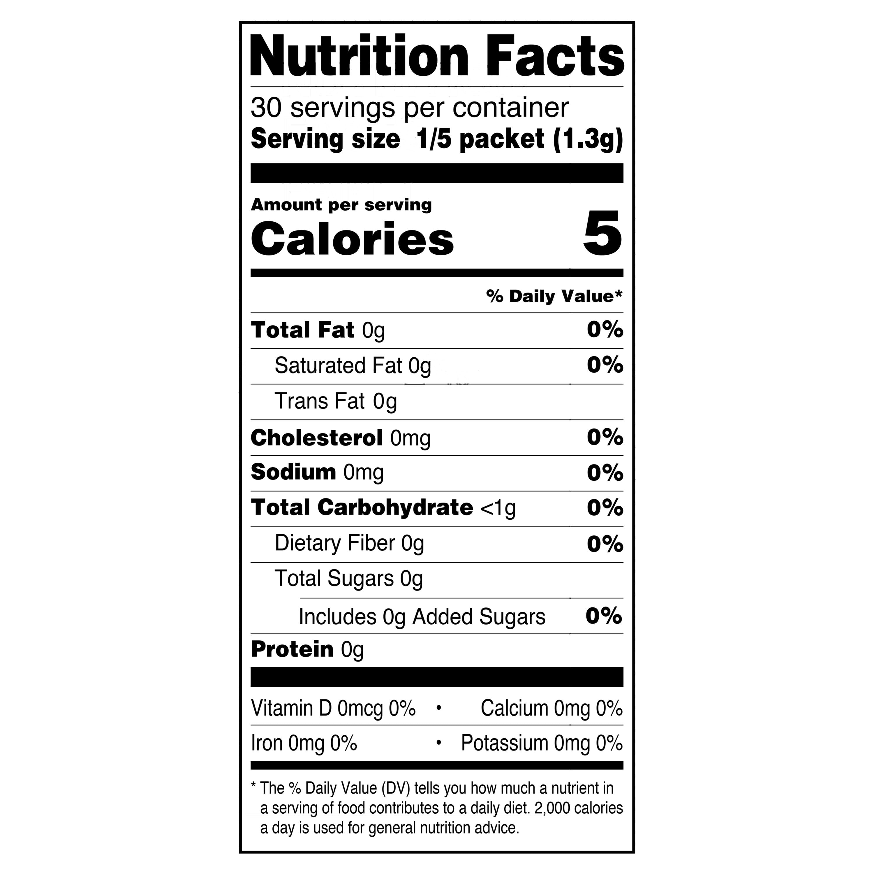 Great Value Iced Tea with Lemon Powdered Liquid Drink Mix, Sugar-Free, 0.23 oz, 6 Packets
