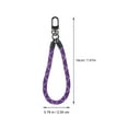 thumbnail image 2 of unbranded Lanyard Para Teléfono Con Tejido Morado Ideal Para Exteriores Con Protección Antirrobo, 2 of 7