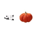 thumbnail image 1 of Reloj de pared,Reloj de pared de panda,decoración para el hogar,lindo y creativo.,Almohadas de calabaza de Halloween,Cojines de calabaza de Halloween,suaves,para decoración del hogar,Cojines, 1 of 8