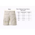 thumbnail image 2 of Men’s Cargo Shorts Casual Cotton (36, Gray), 2 of 7