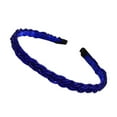 thumbnail image 1 of Qarigey Aro de pelo con cuentas moda de ala ancha estilo coreano chica boda mujeres diadema ajustable diadema para niños estudiantes Accesorio para el cabello Azul real Qarigey AP011311-08B, 1 of 6