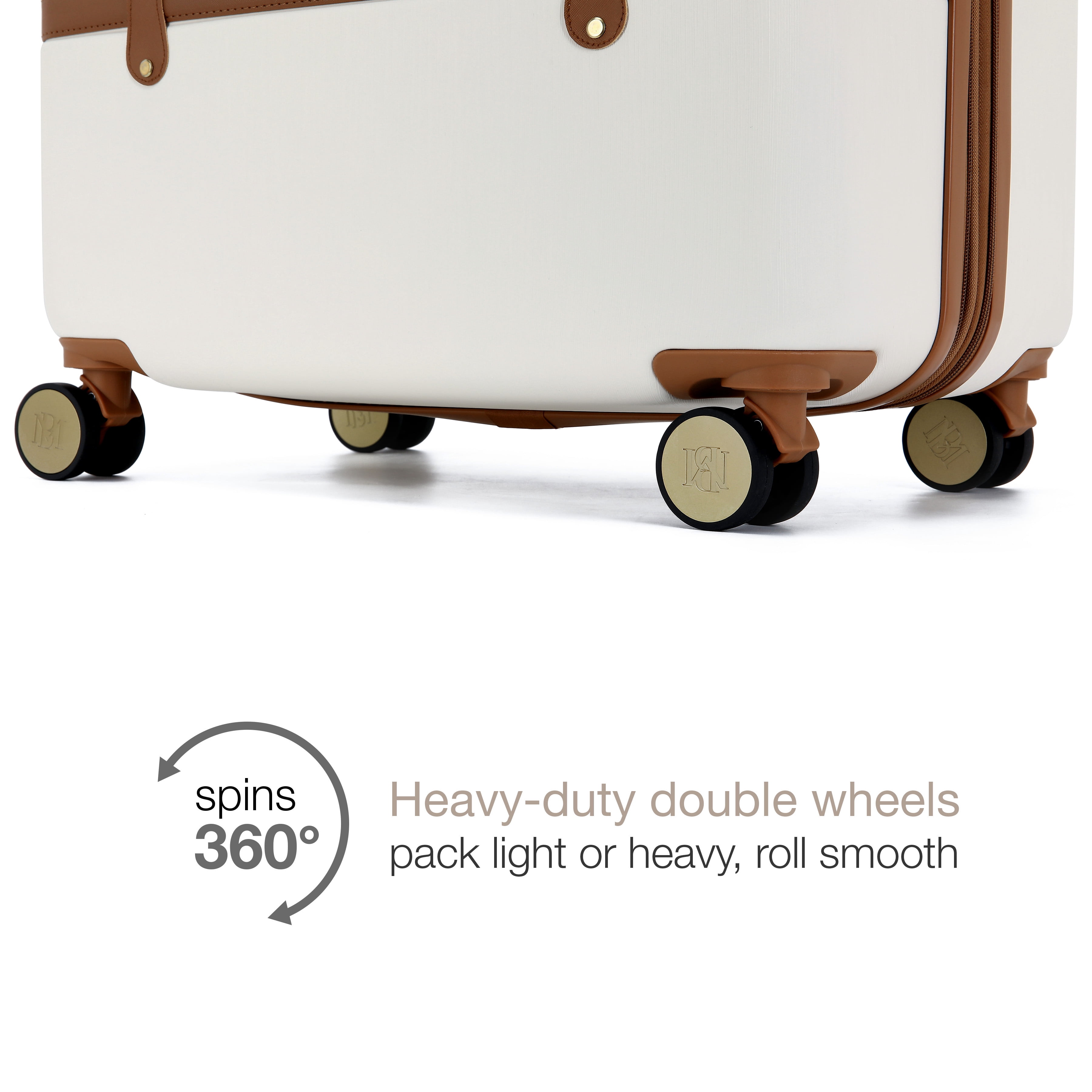 BADGLEY MISCHKA Grace 3 Piece Expandable Retro Luggage Set (Retro)