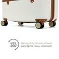 thumbnail image 5 of BADGLEY MISCHKA Grace 3 Piece Expandable Retro Luggage Set (Retro), 5 of 6