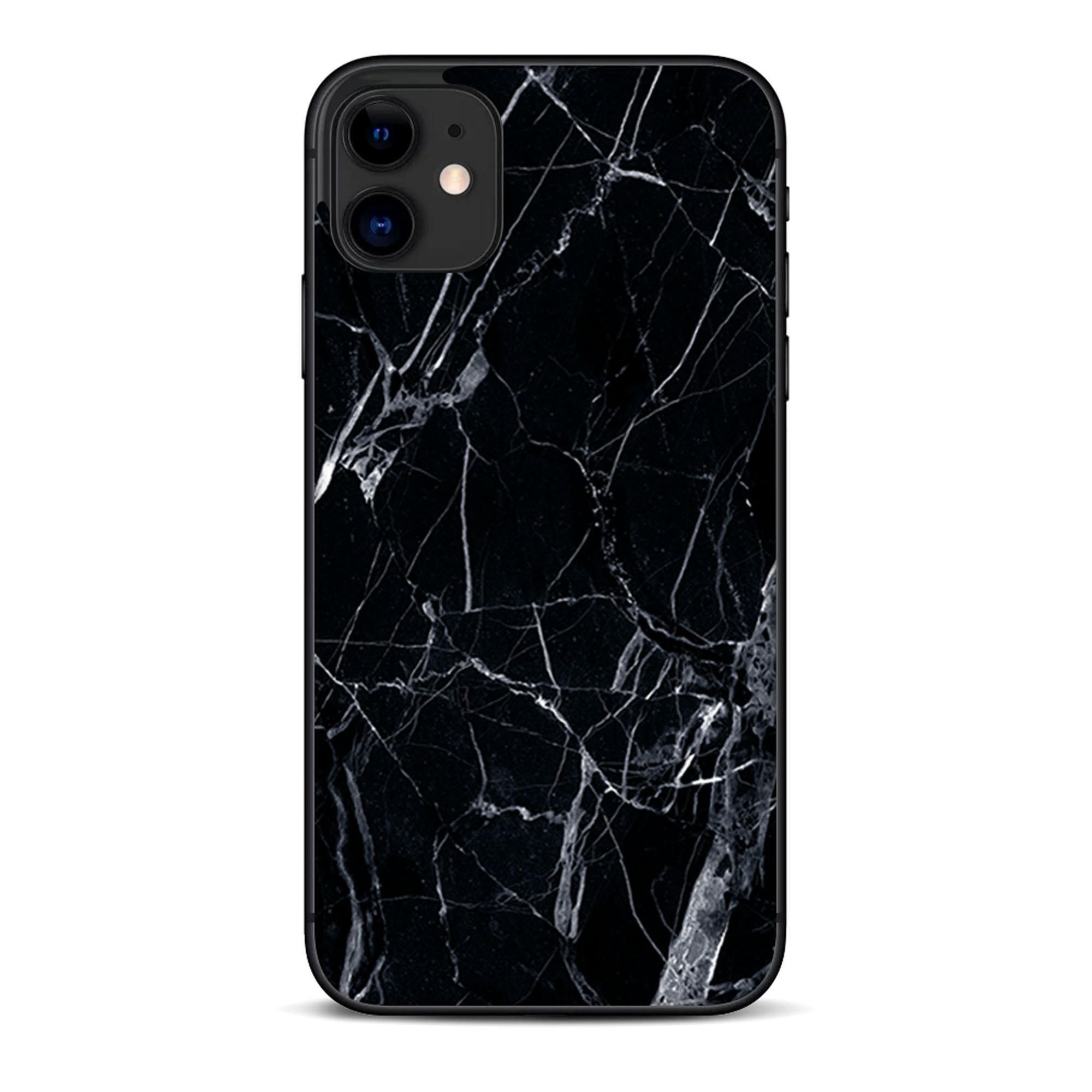 Skin for Apple iPhone 11 Skins Decal Vinyl Wrap Stickers Cover Black