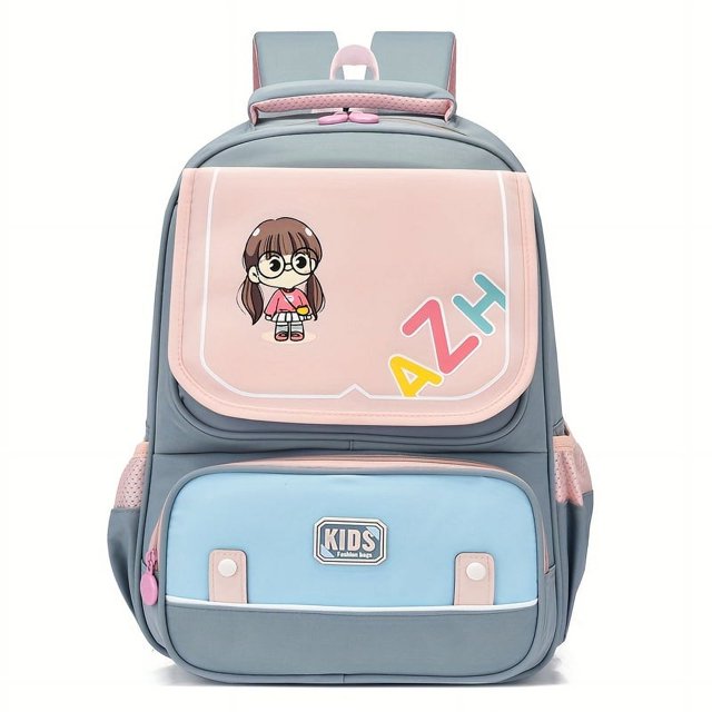 Children's Cartoon Cute Schoolbag Suitable For Grade 1-6 Large Capacity Backpack Travel Backpack