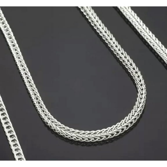 1PCS 16-30inch 925 Silver Tail Chain Necklace Accessorie Jewelry Necklace
