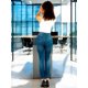thumbnail image 3 of Pack de 2 Leggins Mujer Unitalla Mezclilla Faja Alta Estilo Pantalón Mezclilla Jegging Tiro Alto, Mallon licra Cómodos Elásticos, 3 of 5