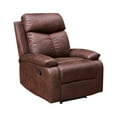 thumbnail image 3 of Betsy Furniture Microfiber Reclining Sofa Living Room Loveseat, 3 of 3