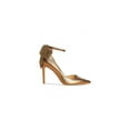 thumbnail image 3 of INC International Concepts Women's Kaison Pointed Toe Ankle Strap D-Orsay Pumps Brown Size 9.5 M, 3 of 6