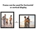 thumbnail image 4 of Americanflat 13x16 Picture Frame with Polished Plexiglass Wide Photo Frames Made Vertical Horizontal - Black, 4 of 8