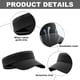 thumbnail image 3 of Gorra deportiva de verano, absorbente del sudor, transpirable, con protección solar, de secado rápido, gorra con parte superior vacía, gorras con diadema para hombre y mujer, 3 of 5