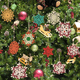 thumbnail image 5 of FloreceBien Adornos navideños colgantes de madera para decoración de la pared del hogar del árbol de Navidad, copo de nieve de Navidad, 5 of 5