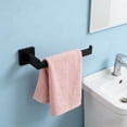 thumbnail image 5 of fsxdhpcsgfc Extra Long Towel Rack Heavy Duty Bathroom Hanging Rail Stainless Steel Hook For Kitchen Spa Hotel Wire Curtain System Room Divider Disc Plate Hangers 3 Indoor Set Wall Suction Locker Rug, 5 of 5