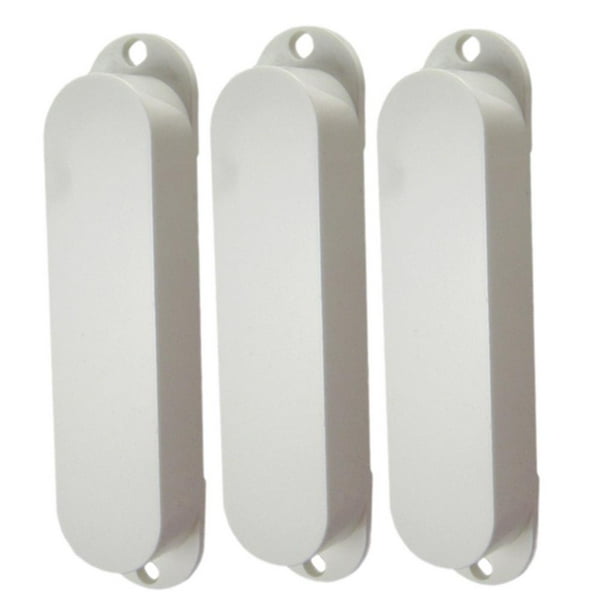 Juego de 3 cubiertas selladas para pastillas de guitarra ST Blanco