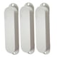 thumbnail image 1 of Juego de 3 cubiertas selladas para pastillas de guitarra ST Blanco, 1 of 7