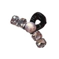 thumbnail image 6 of Glittering Rhinestone & Pearl Hair Claw Clip Secure Hold for Updos, Half Ponytails Daily/Special Occasions, 6 of 8