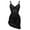 D1-Black, variant on Women's Lingerie Lace Nightdress Strap Chemise Underwire Bodysuit Sexy V Neck Sleepwear Red L