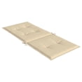 thumbnail image 6 of vidaXL Chair Cushion Water Repellent Garden High Back Chair Cushion Pad Fabric, 6 of 9