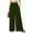 Dark Green, variant on MLDRA Wide Leg Pants Women Flowy Dressy Cotton Casual Womens Pants Elastic High Waist Palazzo Pant for Women with Pockets