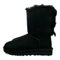 thumbnail image 2 of Ugg Womens Bailey Bow II Suede Shearling Winter Boots, 2 of 10