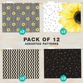 thumbnail image 3 of Global Printed Products Sunflower Prints Letter Hanging File Folders, Yellow, 12 Pack, 3 of 5
