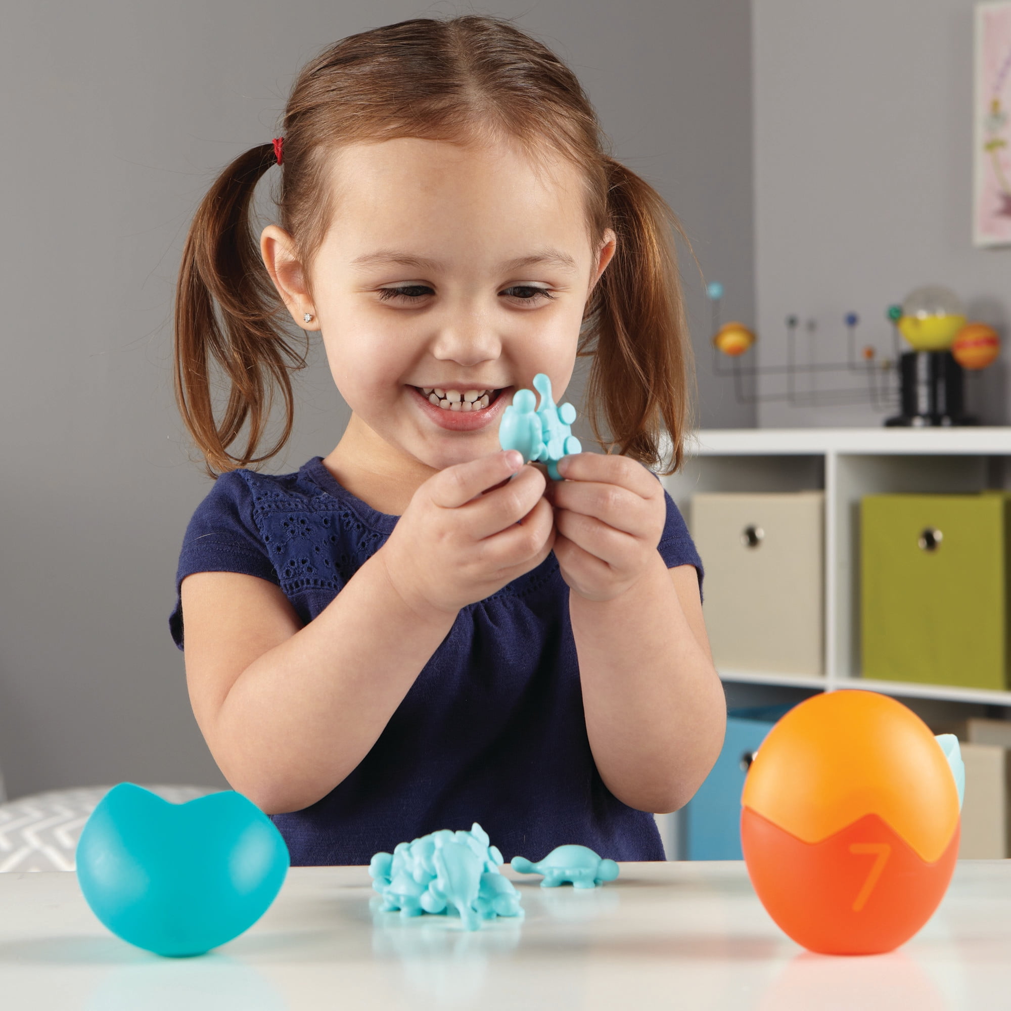 Learning Resources Counting Dino-Sorters, Math Toys, Counting Set for Kids Ages 3+