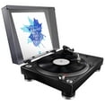 thumbnail image 6 of (2) Pioneer PLX-500 High-torque Direct Drive Turntables (black) with ProX Black Turntable Cases Package, 6 of 9