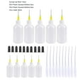 thumbnail image 3 of 30Pcs 30ml 50ml Precision Tip Applicator Bottles Kit, Dispensers Applicator Bottles for Liquid, Glue Oil, Acrylic Paint  10 Plastic Squeeze Bottles, 10 Black Syringe Caps and 10pcs Glue Nozzles, 3 of 4