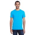 thumbnail image 2 of Threadfast Apparel Men's Invisible Stripe Short-Sleeve T-Shirt, 2 of 2