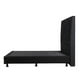 thumbnail image 4 of Box Base Cama Queen Size + Cabecera Mary Negro Dicasa  Black, 4 of 8