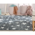 thumbnail image 3 of Well Woven Kennedy Stars Modern Modern Kids Grey 6'7" x 9'3" Area Rug, 3 of 7
