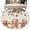 beige, variant on Round Rug 7Ft Washable Non-Slip, Gingerbread Christmas Circle Area Rugs for Living Room Bedroom, Xmas Balls Branches Farmhouse Indoor Floor Mats Carpet Runner for Home Decor Aesthetic