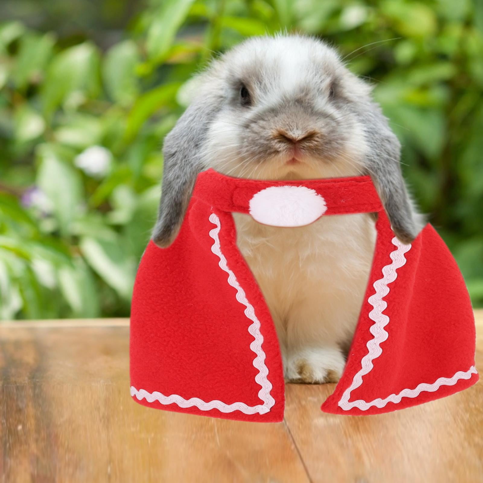 Gupbes Cat Red Mantle Pet Christmas Clothes Safe For Rabbit Pet Walmart
