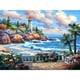 thumbnail image 2 of Cuadros Decorativos 5D DIY Diamond Painting Kits Beach Full Round Drill Wall Decor Art (X446) Likrtyny embutido en tela, 2 of 9