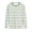G2 Mint Green, variant on DxhmoneyHX Girls Striped Long Sleeve Shirts Basic Crew Neck Color Block Tunic Tee Tops Summer Vacation Lounge Blouse Age 3-14 Years