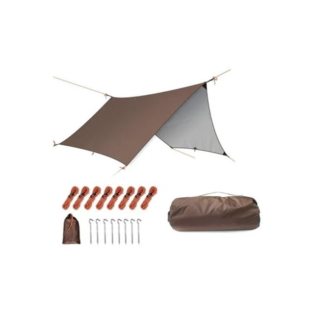 Toldo para tienda de campaña, sombrilla portátil, 3 x 5 m, impermeable