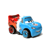 Disney Pixar Cars Mini Racers Transforming Lightning McQueen