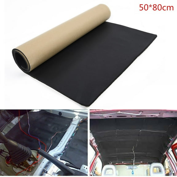 8/6/5/3mm Car Audio Stereo Noise Insulation Sound-Proof Dampening Pad Mat 50x100cm Automotive Noise Insulation Protective Pad