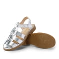thumbnail image 2 of DREAM PAIRS Womens Fisherman Gladiator Braided Flat Sandal Cute Woven Strappy Closed Toe Shoes for Summer, 2 of 5