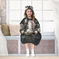 thumbnail image 7 of BZSMCE Wearable Blanket Hoodie Fashion Bloomaze Home Wear, 7 of 7
