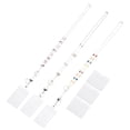 thumbnail image 2 of BESTONZON 3 Sets Lanyard For Id Badge Teacher Lanyard Cruise Lanyard Badge Necklace Reel with ID Holders, 2 of 6