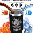 thumbnail image 4 of 1pc dad 30oz Tumbler with Straw & Handle - Insulated Stainless Steel Cup | Holiday Gift for Man Women (Christmas, Valentine's, Birthday), 4 of 7