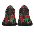 thumbnail image 5 of Faith Love Hope Roses American flag Shoes Sneakers for Women Men Black Size 10, 5 of 7